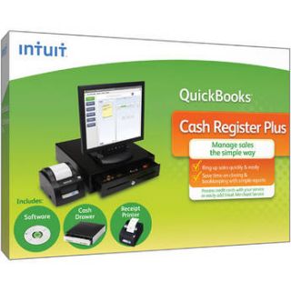 Intuit QuickBooks Cash Register Plus 2011 Software and 413885