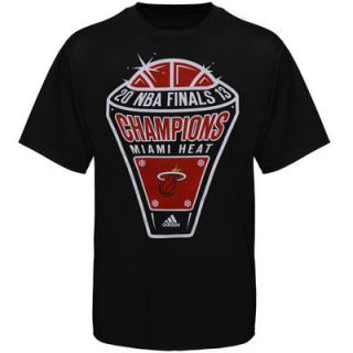 adidas Miami Heat 2013 NBA Finals Champions Youth Ring T Shirt   Black