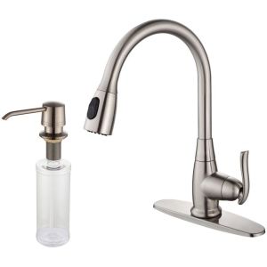 Kraus KPF 2230 KSD 30SN Professional Satin Nickel  Pullout Spray Kitchen Faucets