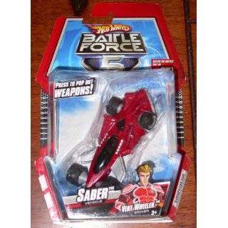 Hot Wheels Battle Force 5 Saber 4 Inch Scale Vehicle