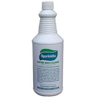 Sporicidin Enzyme Mold Stain Cleaner Quart (32oz / 946ml) bottle of 