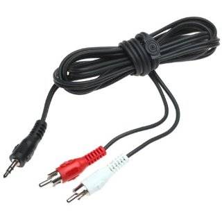 Belkin Audio Y Cable Splitter 1 Mini Plug/2 RCA Plugs (6 Feet)