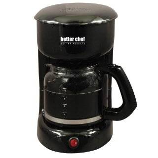 Better Chef 12 Cup Coffee Maker, Red Better Chef 12 Cup Coffee Maker