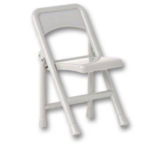 WWE Action Figure Accessory Grey Wrestling Folding Chair