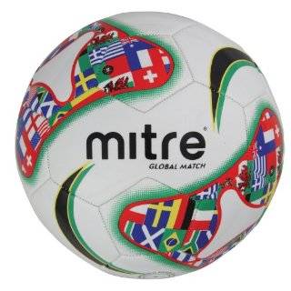 Regent Mitre #5 Global Match Multi Flag Graphic Soccer Ball (Multi)
