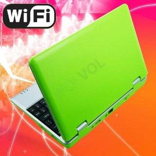 Mini Netbook Laptop Notebook Lime Green Netbook WIFI Internet Android 