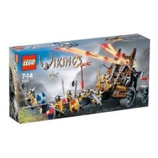 LEGO VIKINGS Army of Vikings with Heavy Artillery Wagon (7020)