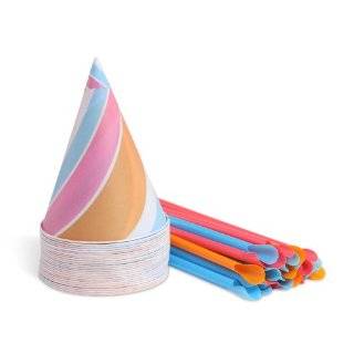 Back to Basics Snow Cone Cups and Straws, 25 count