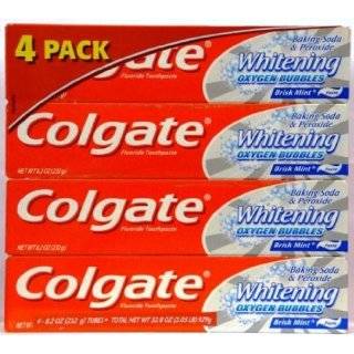 Colgate Baking Soda & Peroxide Whitening Fluoride Toothpaste, Frosty 