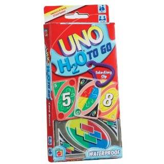 Uno H2O To Go Card Game