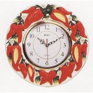   RED CHILI PEPPERS Wall Clock kitchen hot chef new gift