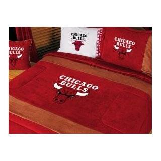  Chicago Bulls NBA Twin Comforter & Sheet Set (4 Piece Bed 