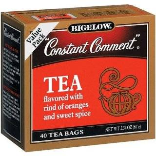 Bigelow Constant Comment Tea, 40 Count Boxes (Pack of 6)