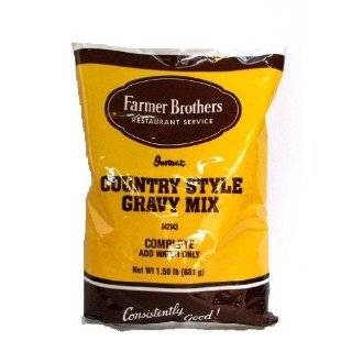 Farmer Brothers Instant Country Gravy Mix, 1.5 lb Bag