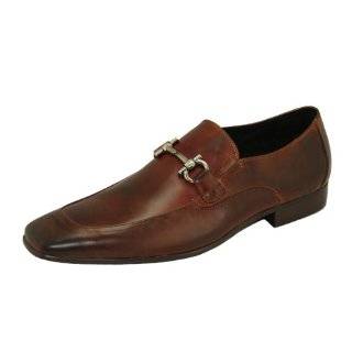   Napa Calfskin Leather Shoes Mens Carl Loafer Slip On Model Roma