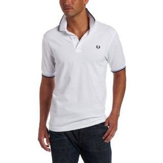 Fred Perry Mens Polo in White