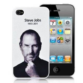 Steve Jobs Tribute Hard Case Cover for iPhone 4 4s + Free anti scratch 