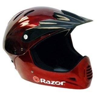 Razor Full Face Youth Helmet, Satin Pink  Sports 