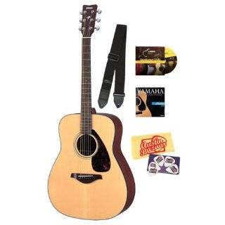 Yamaha FG700S Acoustic Guitar, with Bonus LEGACY Brand 30 PC Accessory 
