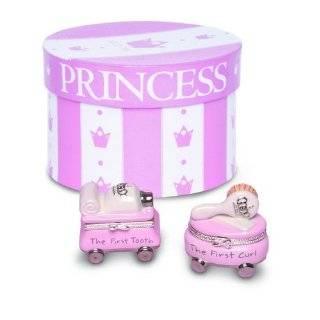 Mud Pie Baby Princess First Tooth and Curl Treasure Box Set