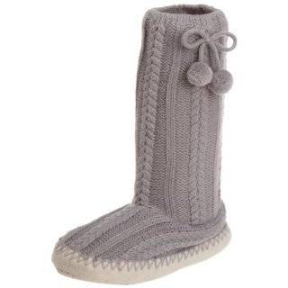 Jacques Moret Womens Tall Slouch Solid Slipper Socks