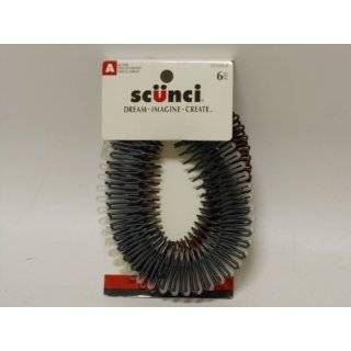 Scunci 6 Pack Stretch Comb Headbands 25109