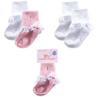  Pink Rosebud Baby Socks ~ Baby Girl Clothing
