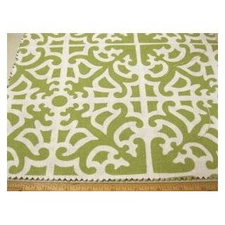   Logan Home Decor Damask Lime Fabric By The Yard Arts, Crafts & Sewing