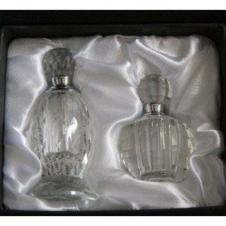 Oleg Cassini Crystal Fluted Perfume Bottle 127360   Set E  