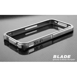 Blade Premium Cnc Aluminum Metal Bumper Apple Iphone 4 Silver / Silver