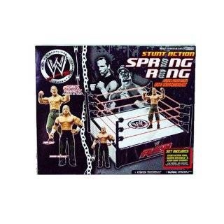   MYSTERIO I QUIT MATCH SPRING RING W/ WWE TOY WRESTLING ACTION FIGURE