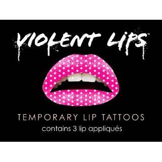  Violent Lips   The Red Love Lip Appliques   Set of 3 