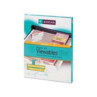  Smead Viewables Color Labeling System Refill Pack, 3 7/16 