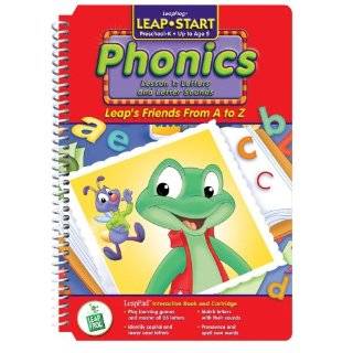 LeapPad LeapStart Phonics   Leaps Friends A to Z Interactive Book 