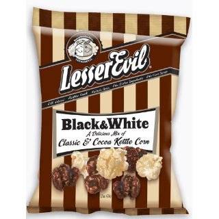 LesserEvil Black & White Kettle Corn, 1.75 Ounce Bags (Pack of 24)