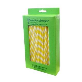  Paper Straws Pack of 144 Grey