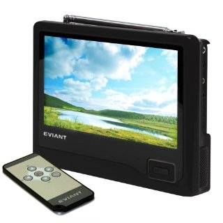 Eviant T7 7 Inch Handheld LCD TV, Black