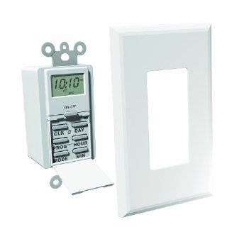  Westek TMDW30 Hardwire Indoor Digital Wall Switch Timer 