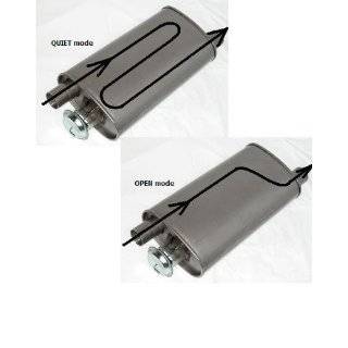   Exhaust) Dual mode Mufflers with Universal Control Kit Automotive