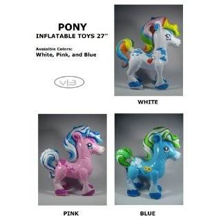 1x PONY Horse Little Pony Inflatable Toys Blow up Party Favor Decor 27 