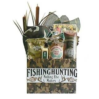   Hunting Gift Basket Valentines Gift Idea for Him Fathers Day Gift