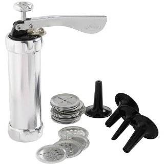 Mastrad Aluminum Cookie Press Donut Stuffer Churros Maker