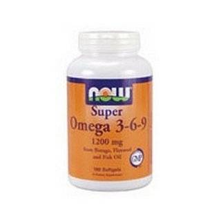   Foods Omega 3 6 9 1000 mg 100 Softgels Now Foods, Omega 3 6 9 1000 mg