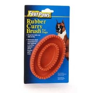 Four Paws Rubber Curry Brush
