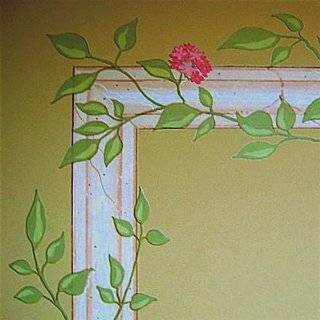  English Ivy Vine Rub on Transfer Mural/Wall Tattoo/4 