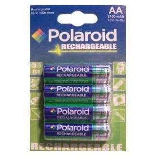 POLAROID BATTERIES RECHARGEABLE AA 4 PACK