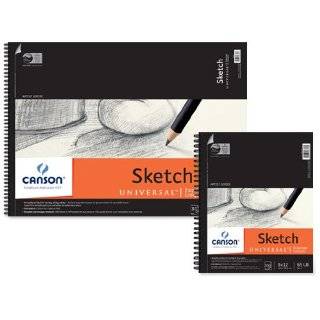 Canson 100% Recycled Heavyweight Sketch Pad 14 in. x 17 in. pad of 100