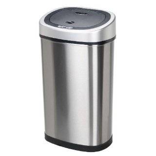   DZT 50 9 Infrared Touchless Stainless Steel Trash Can, 13.2 Gallon