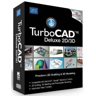  TurboCAD 15 Deluxe 2D/3D Software