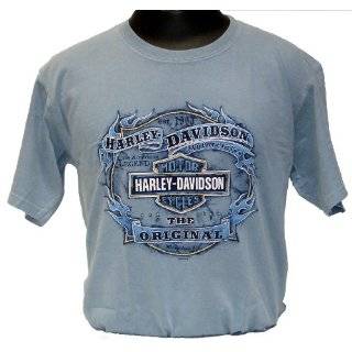  Maui Harley Davidson Mens Maui Tapa Rust T Shirt (Large 